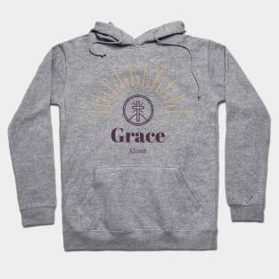 Grace Alone Christian Hoodie